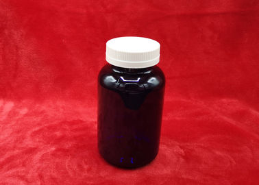 बाल सबूत कैप फार्मास्युटिकल ग्रेड प्लास्टिक की बोतलें, ब्लू 500 मिलीलीटर प्लास्टिक की बोतल