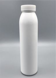 400ml एचडीपीई दौर की प्लास्टिक की बोतलें, छाया हुआ सफेद प्लास्टिक फार्मेसी की बोतलें